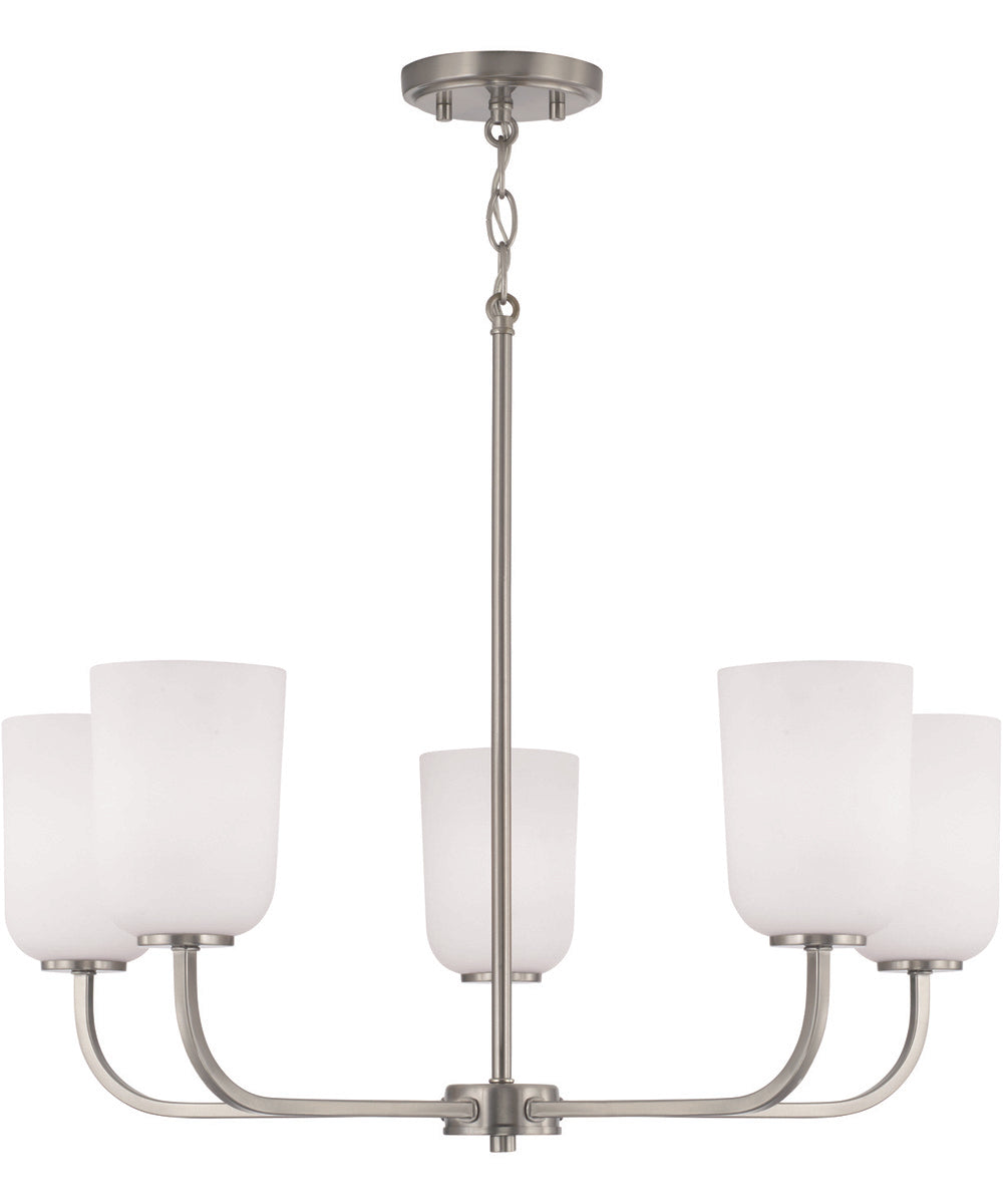 Lawson 5-Light Chandelier Brushed Nickel