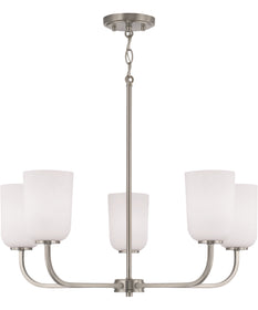 Lawson 5-Light Chandelier Brushed Nickel