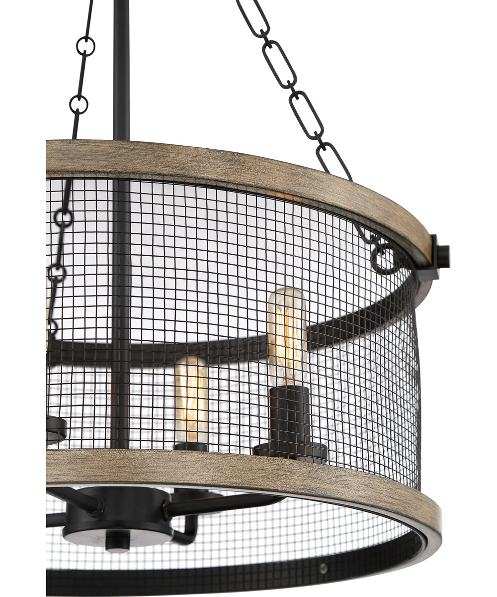 McCrady 4-light Pendant Matte Black