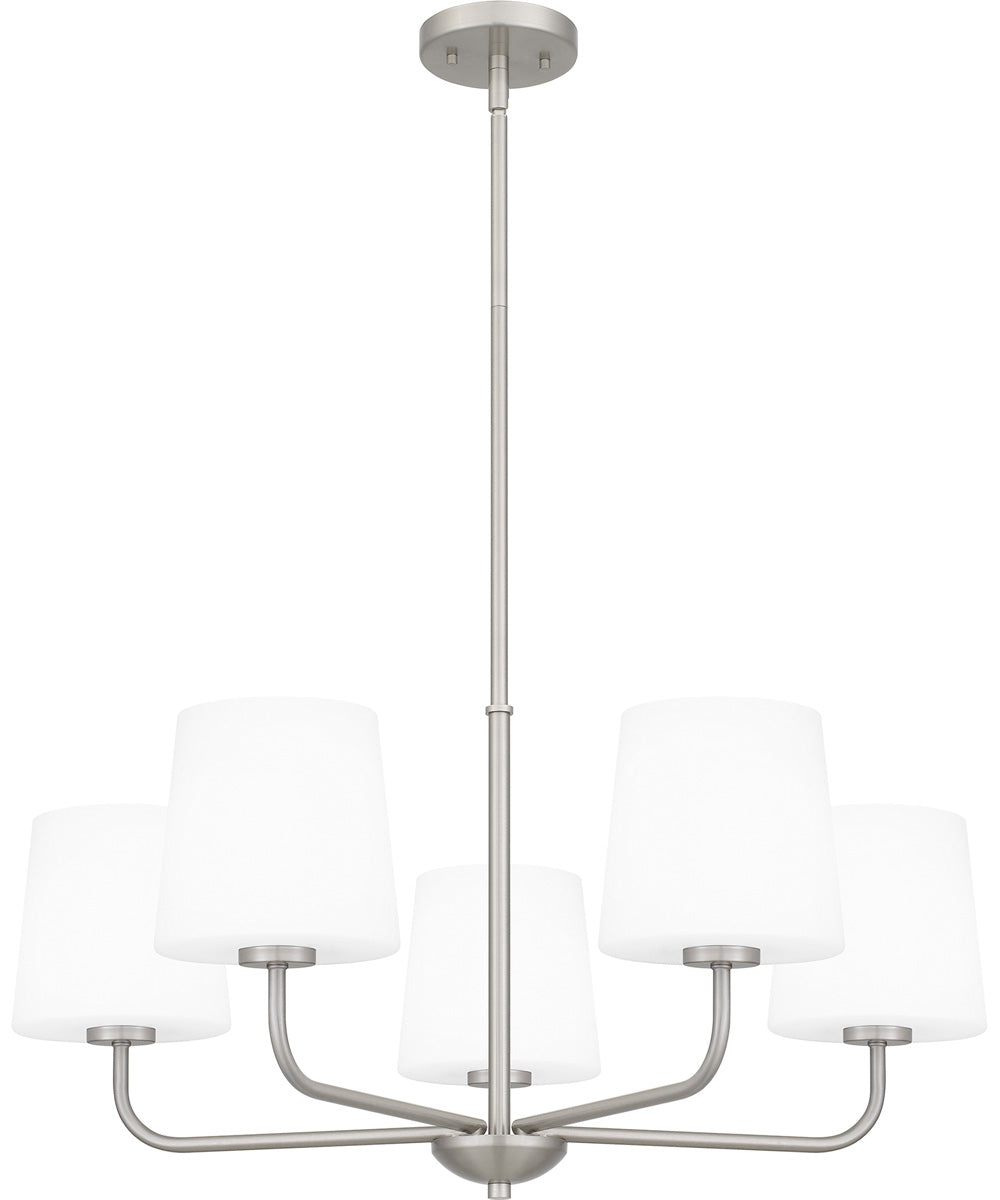 Gallagher 5-light Chandelier Brushed Nickel