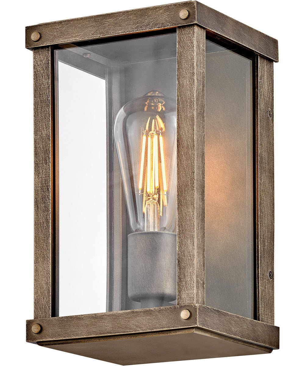 Beckham 1-Light Extra Small Wall Mount Lantern in Burnished Bronze