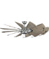 Springer 60" 12-Blade 60" Ceiling Fan Antique Nickel