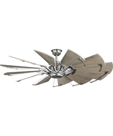 Springer 60" 12-Blade 60" Ceiling Fan Antique Nickel