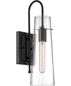 5"W Alondra 1-Light Vanity & Wall Black