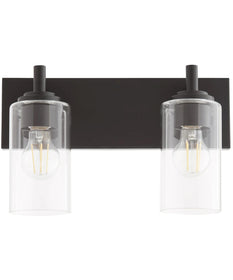 Fallstaff 2-light Bath Vanity Light Matte Black