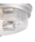 Blakely 2-Light 13-5/8" Flush Mount Polished Nickel