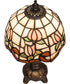 12"H Roseborder Mini-Lamp