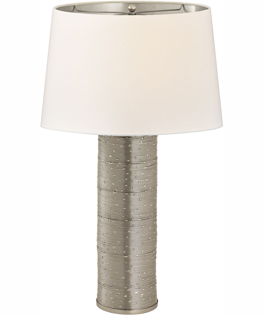 Astute 32'' High 1-Light Table Lamp - Satin Nickel