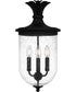 Havana Large 3-light Outdoor Pendant Light Earth Black