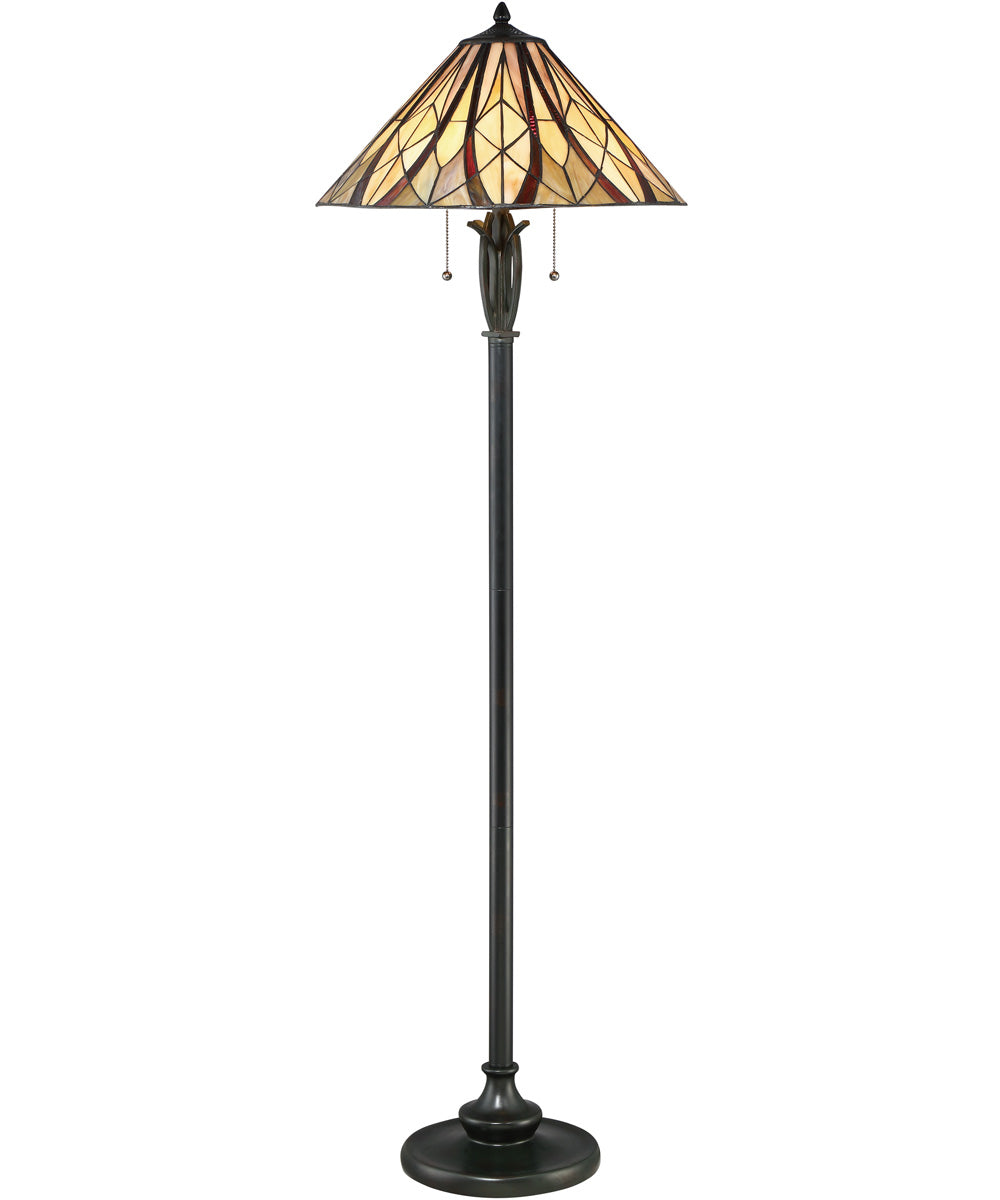 Victory Medium 2-light Floor Lamp Valiant Bronze