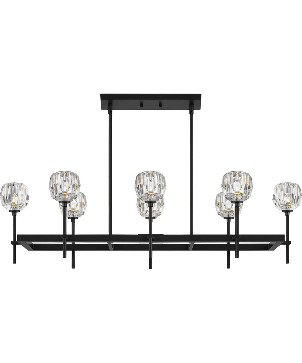 Regalia 8-light Island Light Matte Black