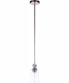 Romero 1-Light Mini Pendant Satin Brass