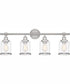 Dixie Extra Large 4-light Bath Light Brushed Nickel