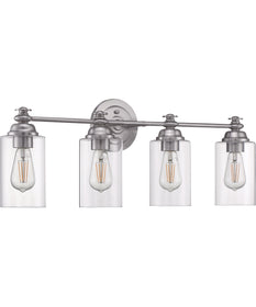 Dardyn 4-Light Vanity Brushed Polished Nickel
