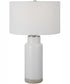 Albany White Farmhouse Table Lamp