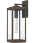 Westover Medium 1-light Outdoor Wall Light Industrial Bronze