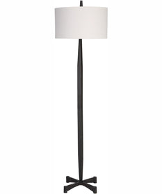 Counteract Rust Metal Floor Lamp