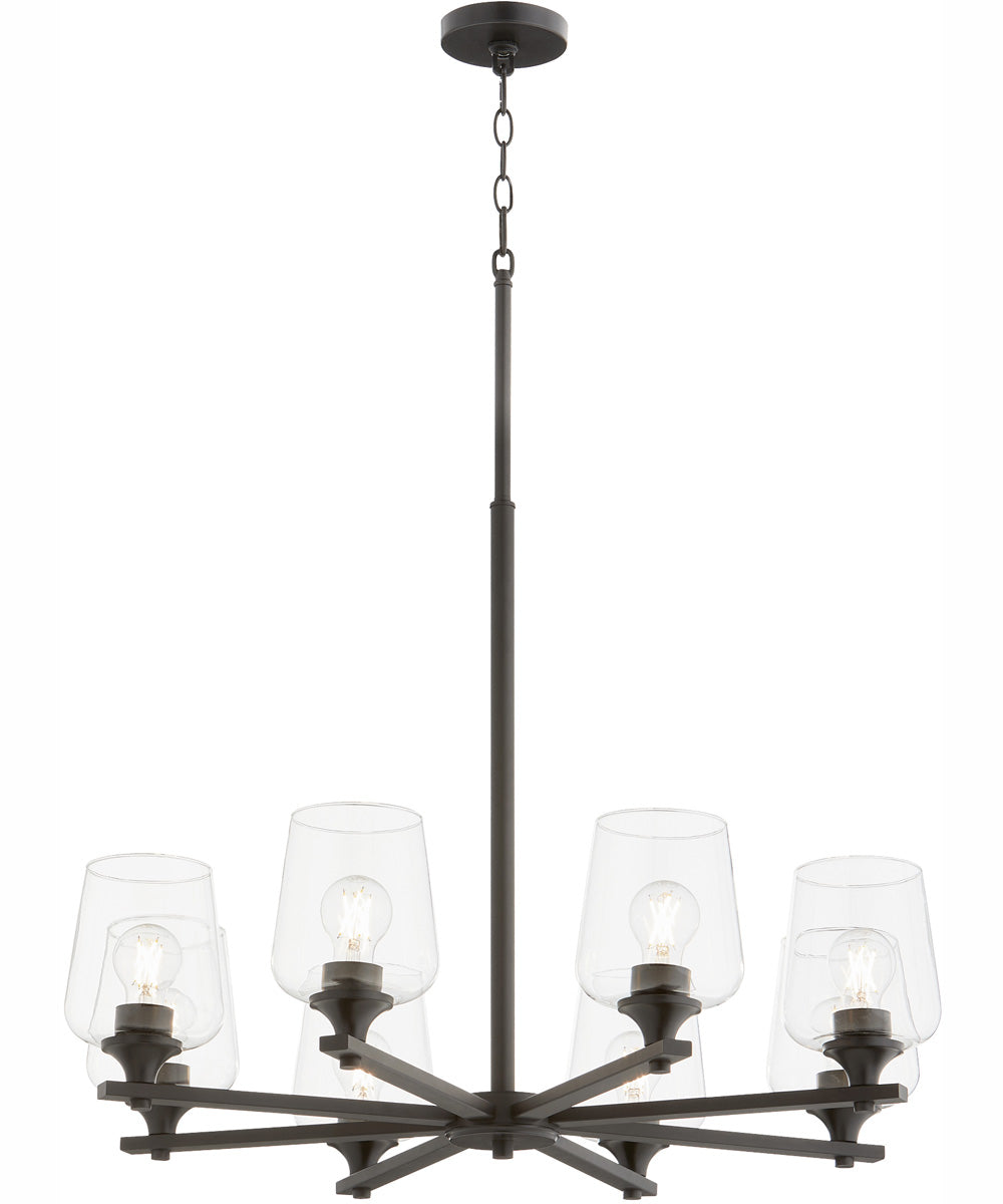 Veno 8-light Chandelier Matte Black