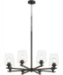 Veno 8-light Chandelier Matte Black
