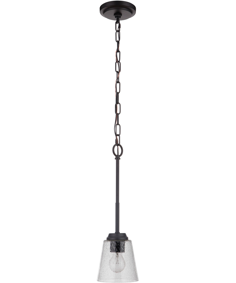Tyler 1-Light Mini Pendant Flat Black
