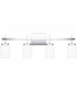 Wilburn Extra Large 4-light Bath Light Polished Chrome