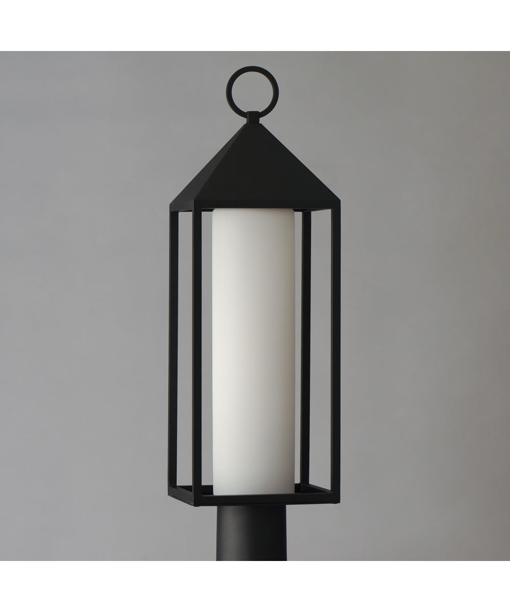 Aldous 1-Light Outdoor Post Mount Black