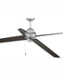 52" Maddie Indoor/Outdoor Ceiling Fan Painted Nickel