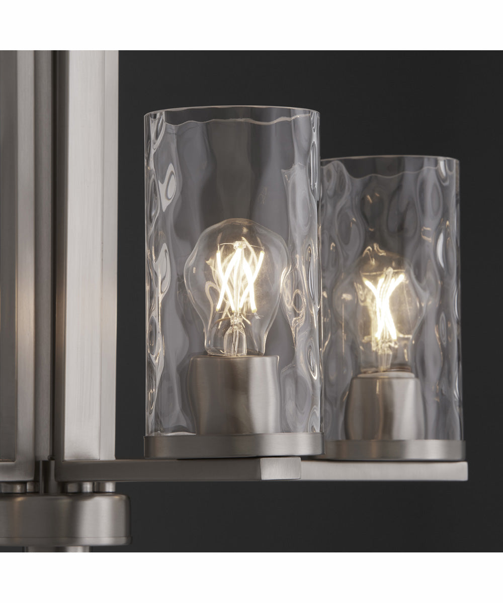 Steinway 4-light Chandelier Satin Nickel