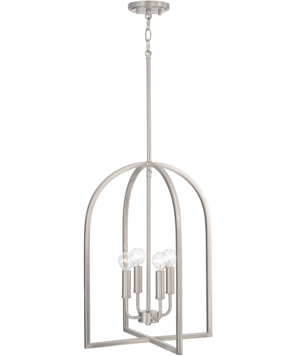 Lawson 4-Light Foyer Brushed Nickel