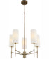 Hamilton 5-light Chandelier Dark Brass