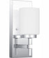 Wilburn Small 1-light Bath Light Polished Chrome