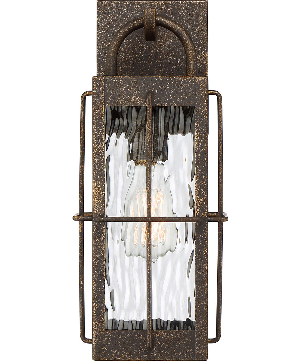 Ward Small 1-light Outdoor Wall Light Gilded Bronze