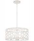 Quoizel Pendant Large 4-light Pendant Antique White