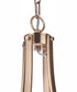 Elliot 5-Light Chandelier Satin Brass