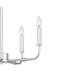 Abner 5-light Chandelier Polished Chrome