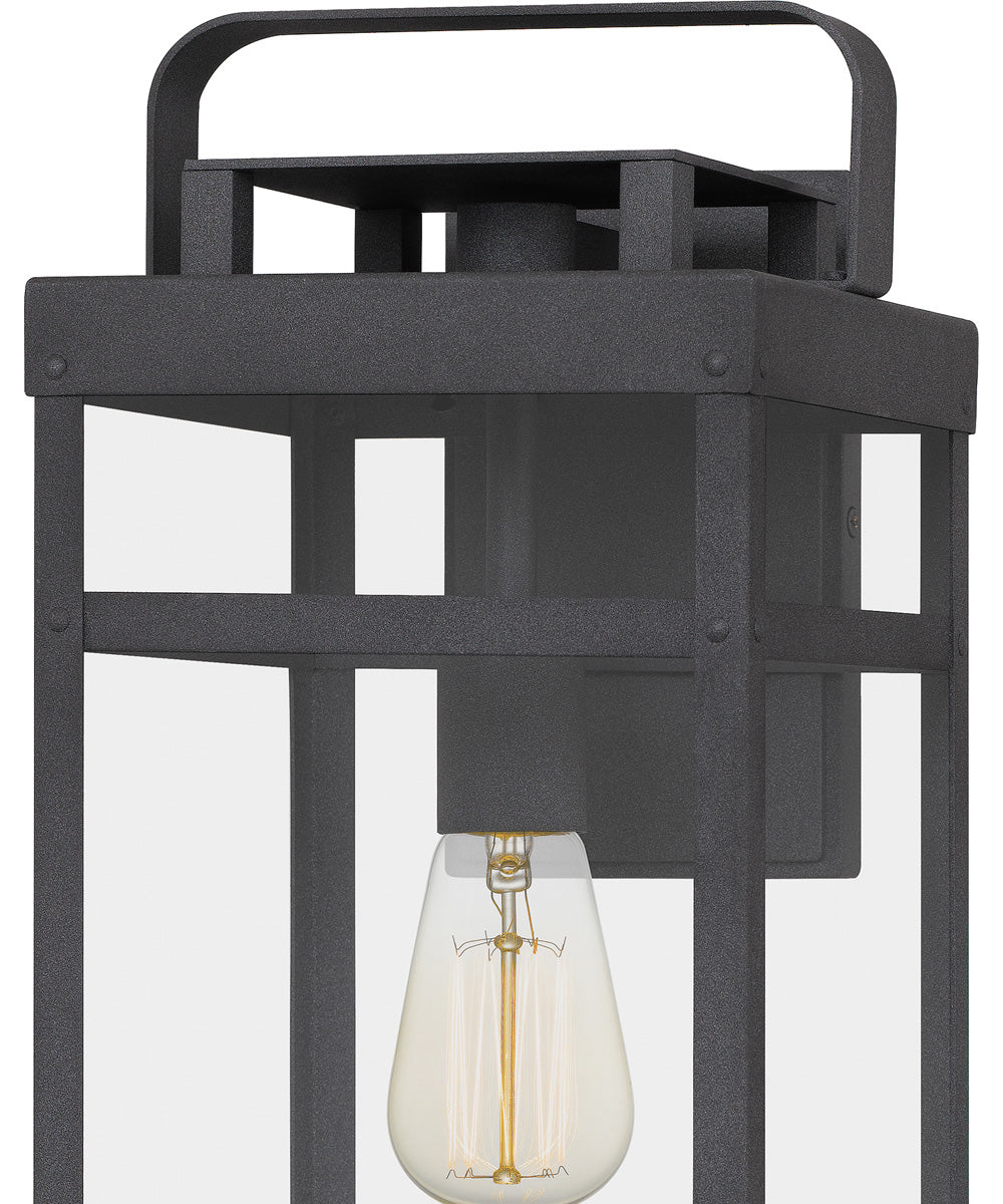 Keaton Large 1-light Outdoor Wall Light  Coastal Armour Aluminum Mottled Black