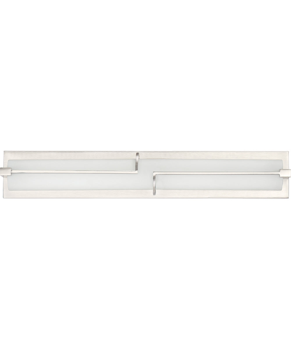 Lateral  Bath Light Brushed Nickel