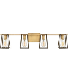 Filmore 4-Light Vanity in Heritage Brass