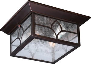 11"W Stanton 2-Light Outdoor Claret Bronze