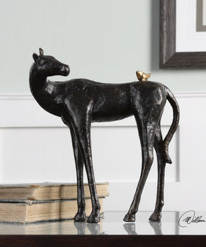 10"H Hello Friend Horse Sculpture