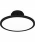 Outskirts Large Semi Flush Mount Earth Black