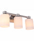 Bretton 3-Light Vanity Polished Nickel