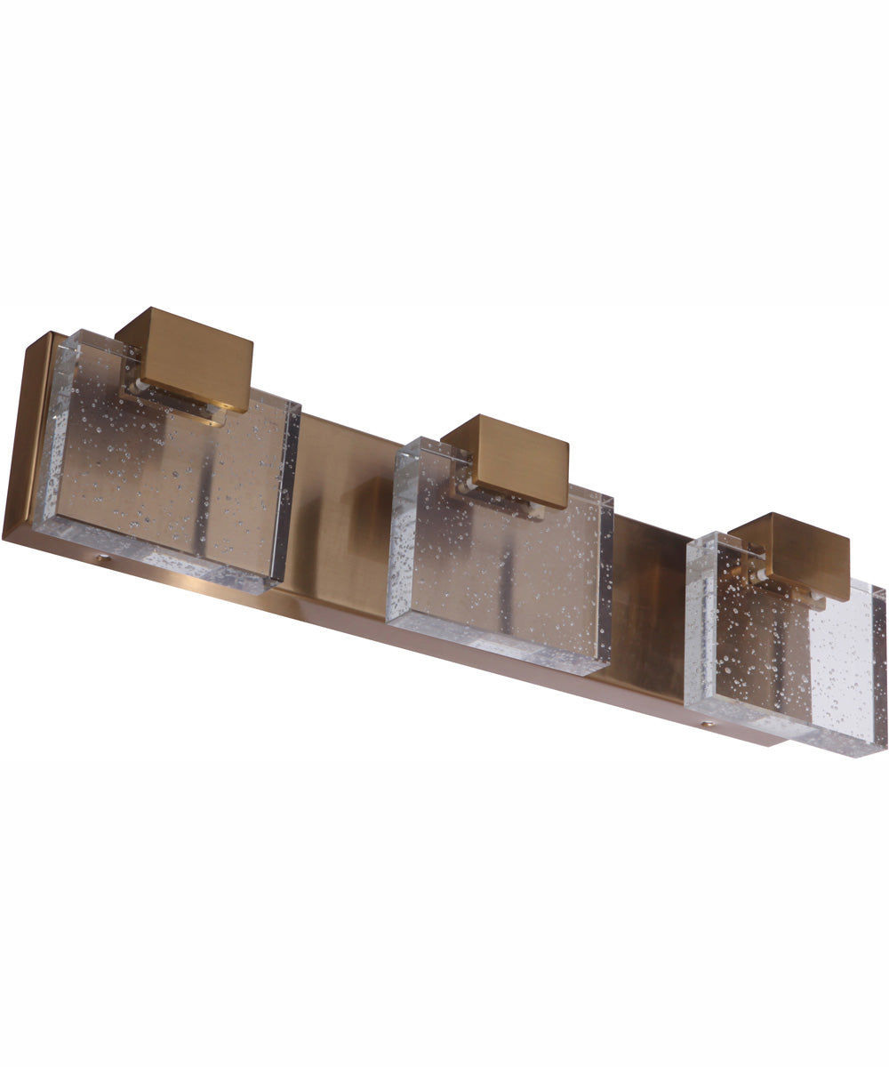 Alamere 3-Light Vanity Satin Brass