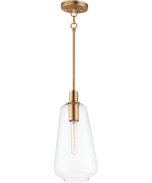 Babylon 1-Light Pendant Satin Brass