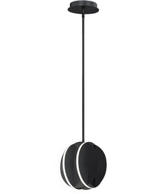 Interval LED Mini Sphere Pendant Black