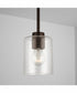 Greyson 1-Light Pendant Bronze