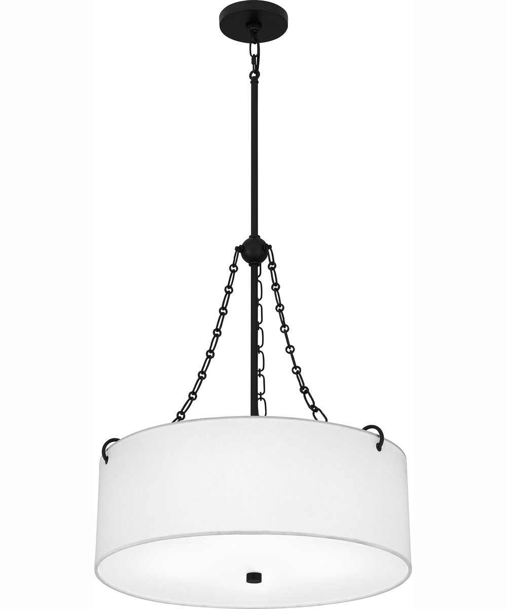 Quoizel Oversized Pendant 4-light Pendant Matte Black