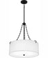 Quoizel Oversized Pendant 4-light Pendant Matte Black