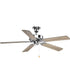 AirPro 52" 5-Blade Ceiling Fan Polished Chrome