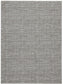 8'x10' Norris Large Rug Taupe/White